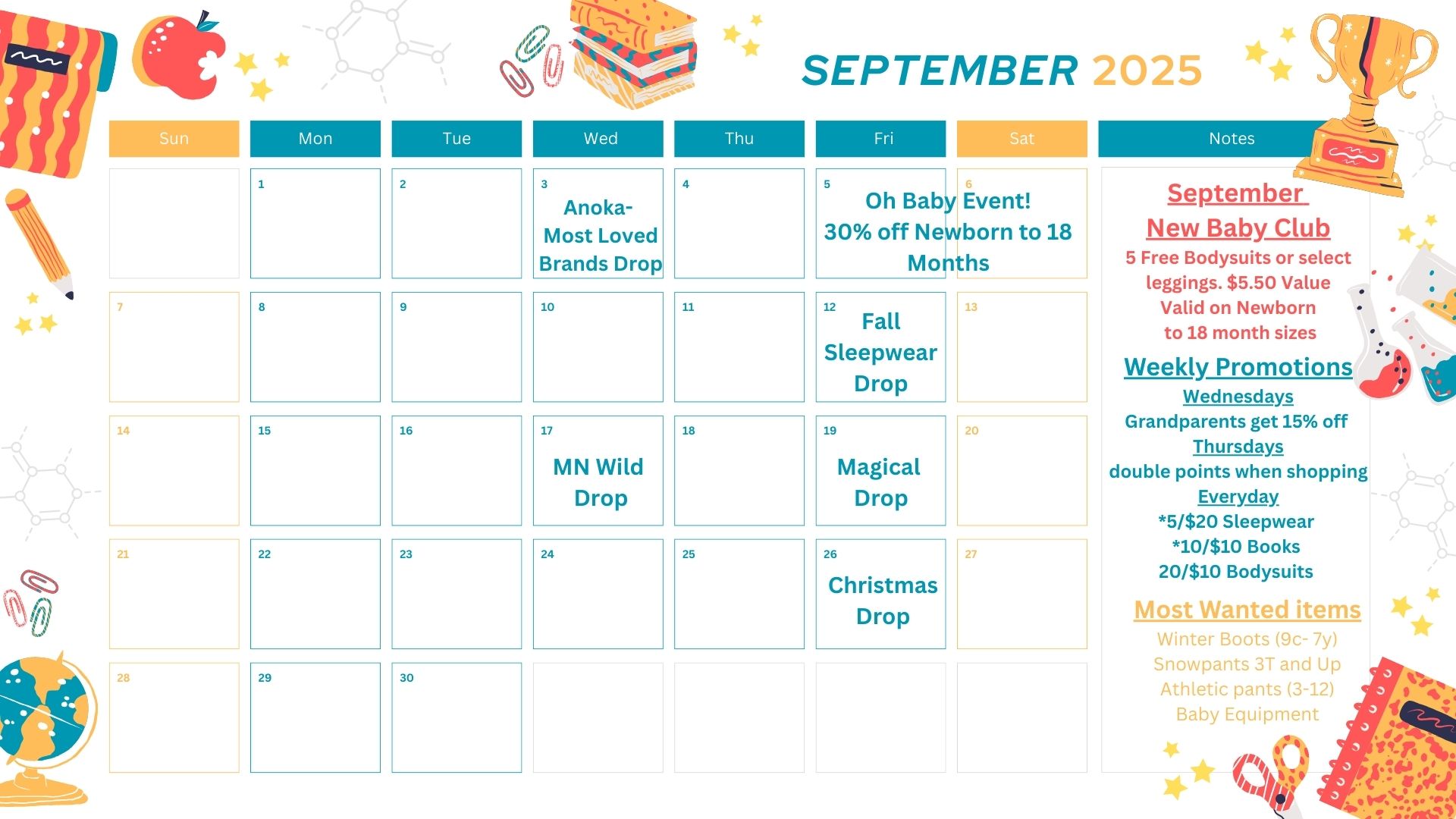 August Events